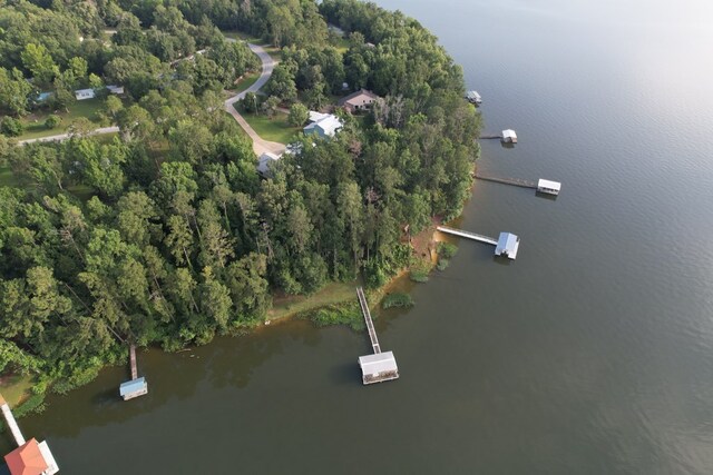 683 B Calhoun Dr, Abbeville, AL 36310 - aerial overview of property's location featuring a large body of water