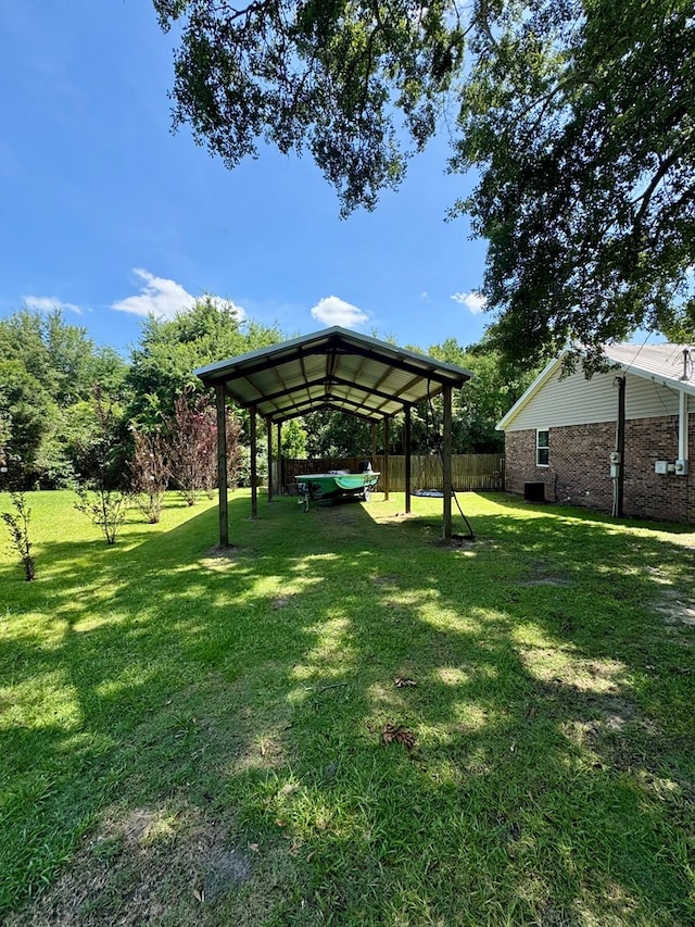 109 Pinehurst Dr, Ashford, AL 36312 - view of yard