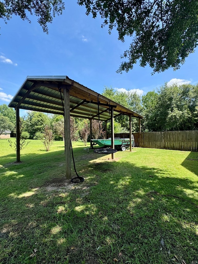 109 Pinehurst Dr, Ashford, AL 36312 - view of yard