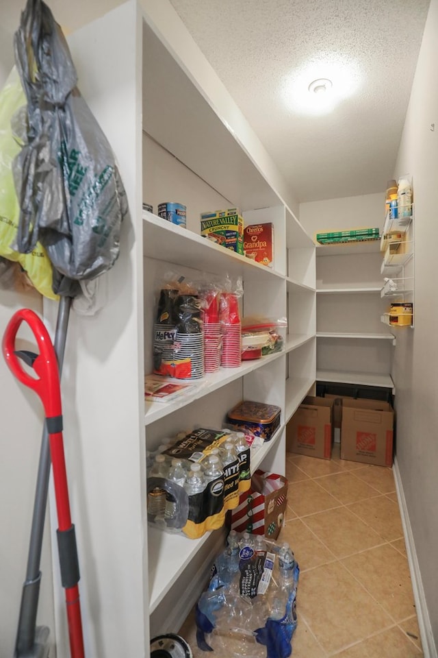 view of pantry