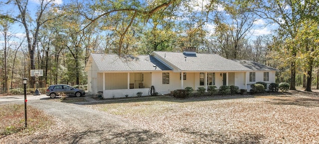 view of front of house featuring a porch