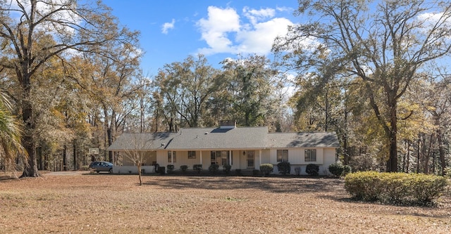 view of ranch-style house