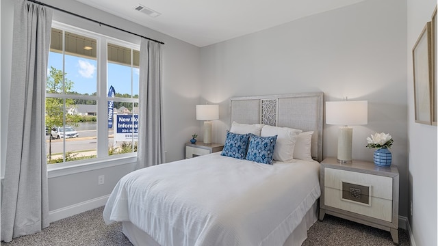110 Creekridge St, Headland, AL 36345 - carpeted bedroom with baseboards