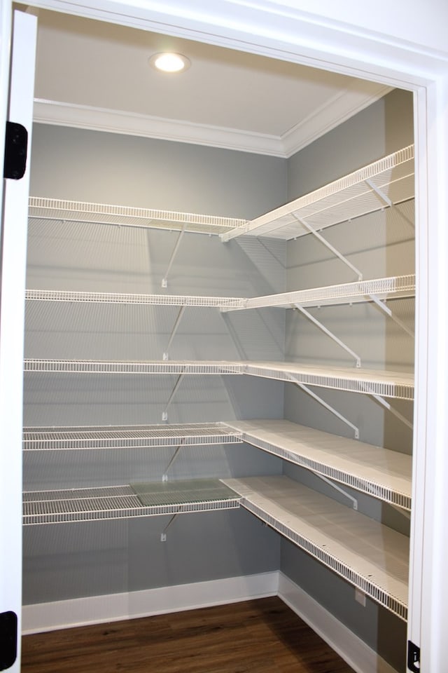 view of pantry