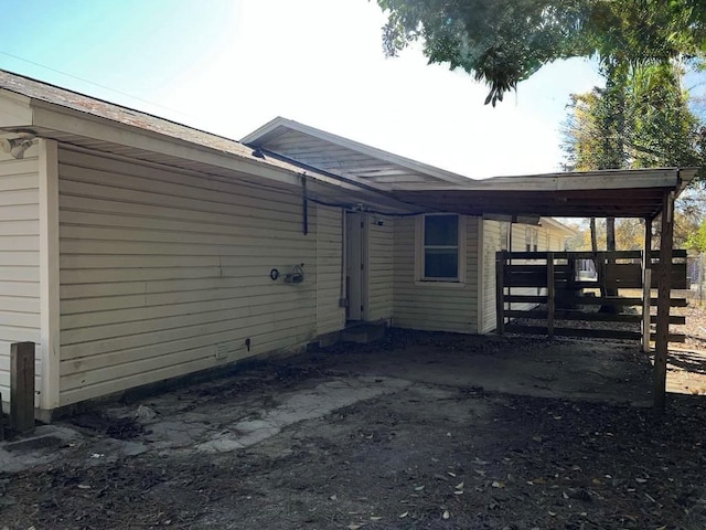 view of back of house