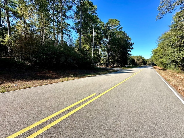 view of road