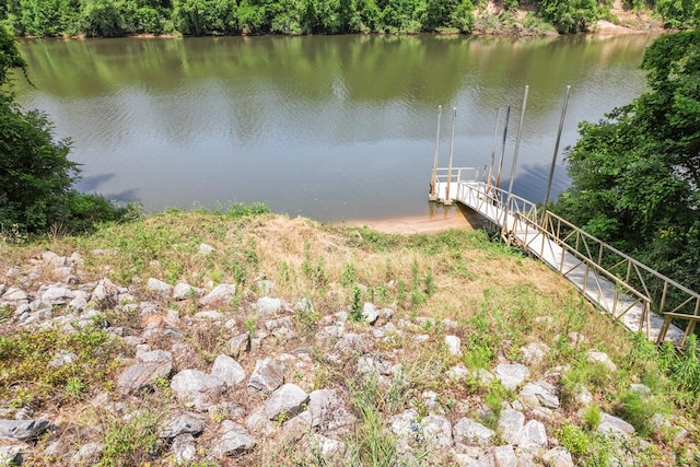 876 Boat Landing Rd, Gordon, AL 36343 - dock with a water view