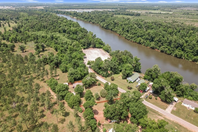 876 Boat Landing Rd, Gordon, AL 36343 - drone / aerial view of a large body of water and a forest