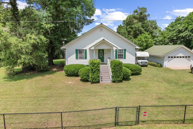 876 Boat Landing Rd, Gordon, AL 36343 - view of front of property featuring a garage and a gate