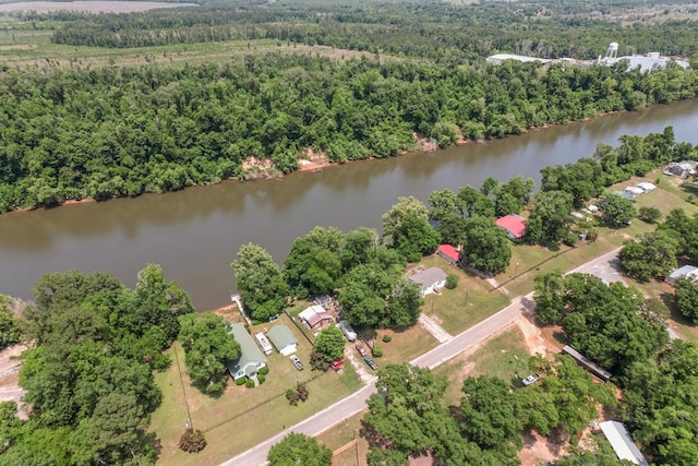 876 Boat Landing Rd, Gordon, AL 36343 - bird's eye view of a large body of water and a heavily wooded area
