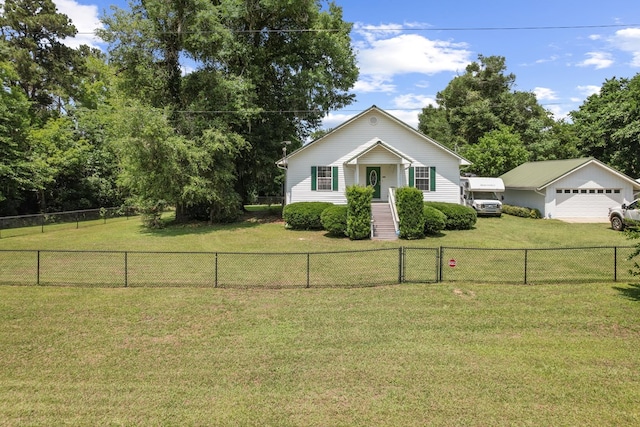 876 Boat Landing Rd, Gordon, AL 36343 - view of front of property featuring a detached garage