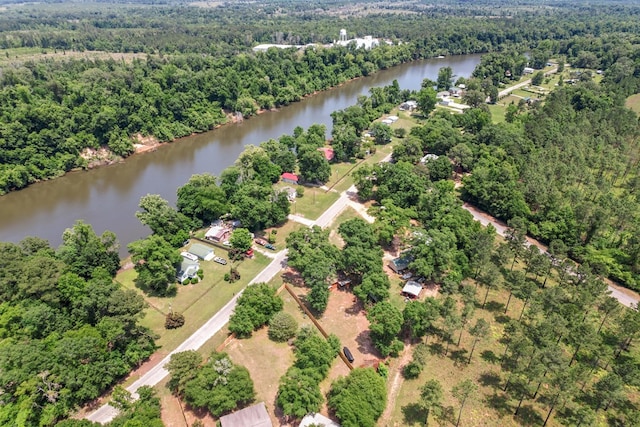 876 Boat Landing Rd, Gordon, AL 36343 - drone / aerial view of a heavily wooded area and a large body of water