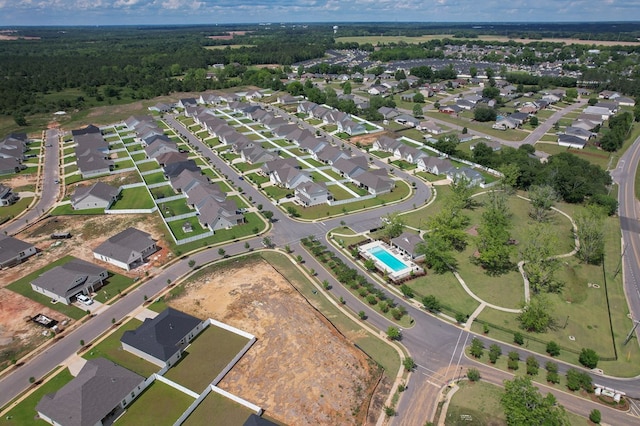 318 Oconee Dr, Midland City, AL 36350 - aerial view of property and surrounding area featuring nearby suburban area