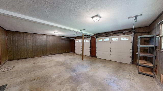 2104 Centenial Dr, Dothan, AL 36303 - garage featuring wood walls