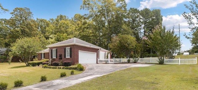 1104 Strathmore Ave, Dothan, AL 36303 - view of yard with an attached garage and driveway