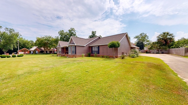 103 Yorkshire St, Dothan, AL 36305 - view of property exterior with driveway and a shingled roof