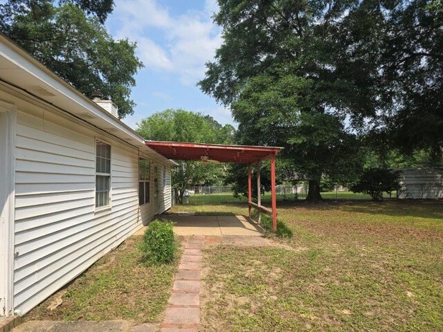 826 Old Newton Rd, Daleville, AL 36322 - view of yard with a patio