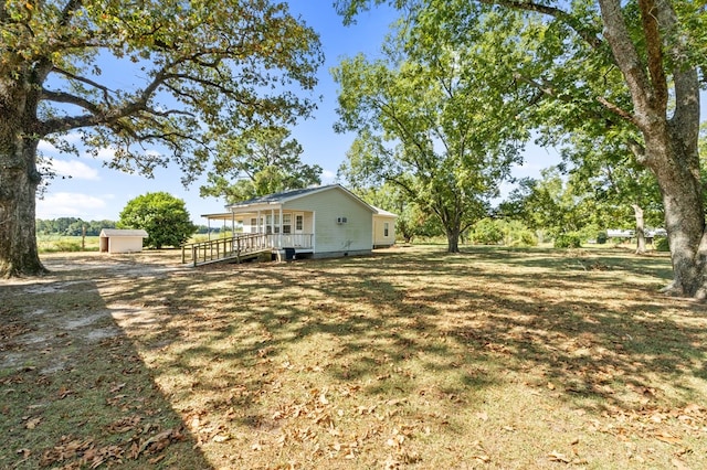 view of yard