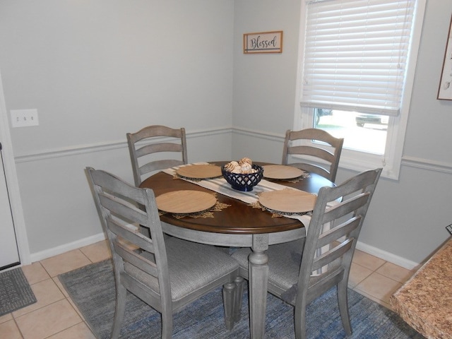 363 Vining Dr, Dothan, AL 36305 - dining room with light tile patterned floors