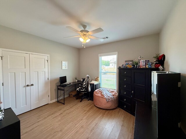 103 Neenan Dr, Enterprise, AL 36330 - office space with light wood-style floors and ceiling fan