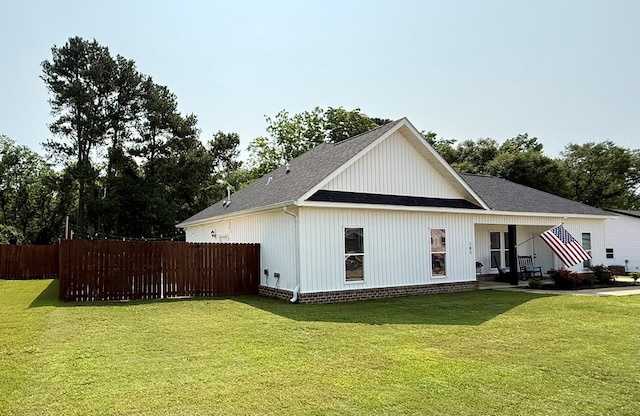 103 Neenan Dr, Enterprise, AL 36330 - rear view of house featuring roof with shingles