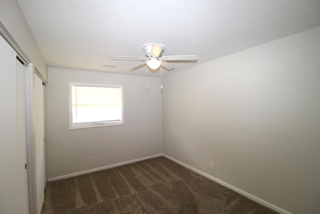 1125 Garden Ln, Dothan, AL 36301 - unfurnished bedroom featuring carpet floors and ceiling fan