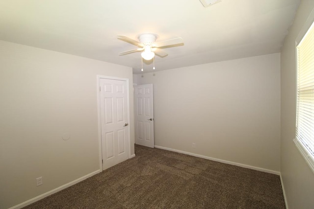1125 Garden Ln, Dothan, AL 36301 - empty room with ceiling fan and carpet floors