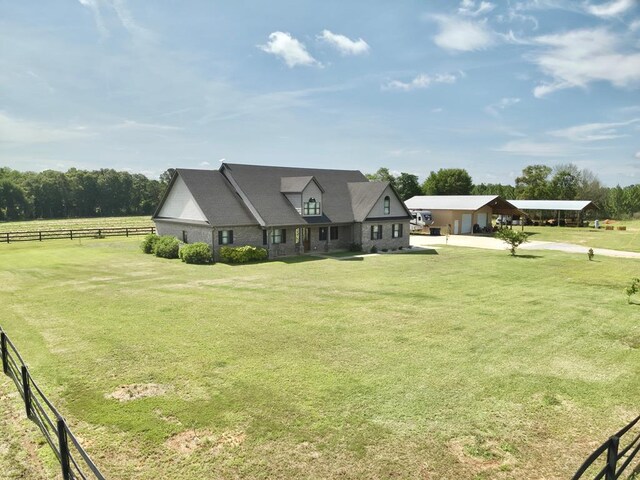 1243 Silcox Rd, Ashford, AL 36312 - view of front of house with a carport and driveway