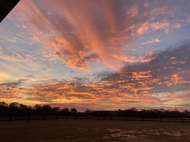 1243 Silcox Rd, Ashford, AL 36312 - yard at dusk featuring a rural view