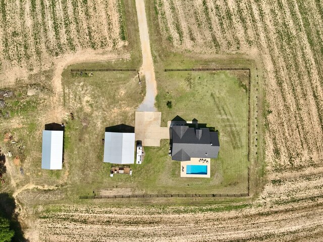 1243 Silcox Rd, Ashford, AL 36312 - aerial view of sparsely populated area