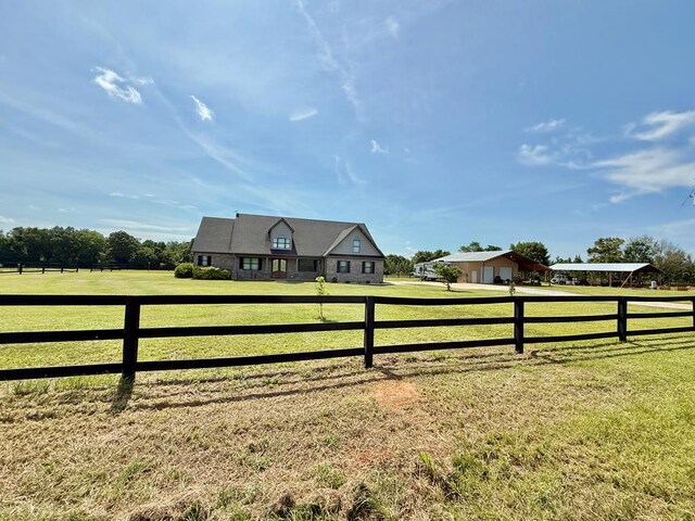 1243 Silcox Rd, Ashford, AL 36312 - view of front of home with a view of countryside