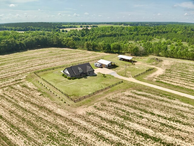 1243 Silcox Rd, Ashford, AL 36312 - overview of rural landscape with large plots for crops
