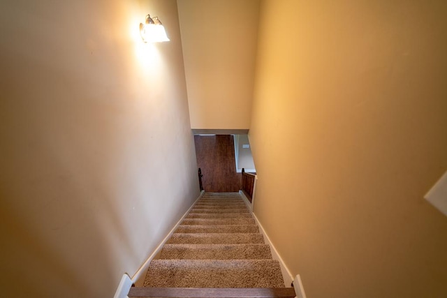 104 Ashwood Dr, Dothan, AL 36303 - staircase with carpet