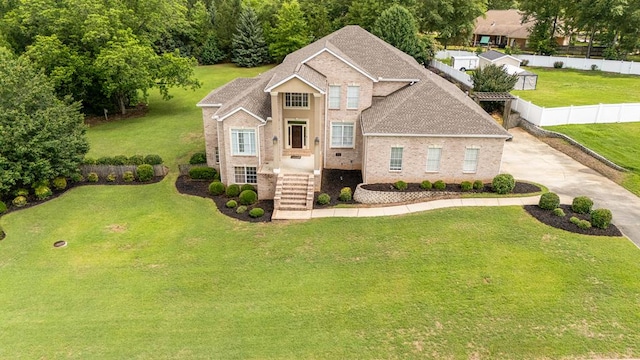 104 Ashwood Dr, Dothan, AL 36303 - view of front of property with brick siding and a shingled roof