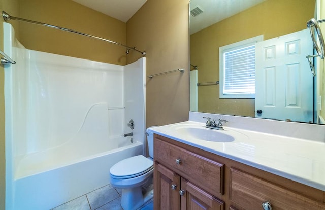 104 Ashwood Dr, Dothan, AL 36303 - full bath featuring vanity, bathtub / shower combination, and tile patterned floors
