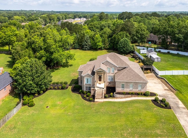 104 Ashwood Dr, Dothan, AL 36303 - aerial view of property and surrounding area
