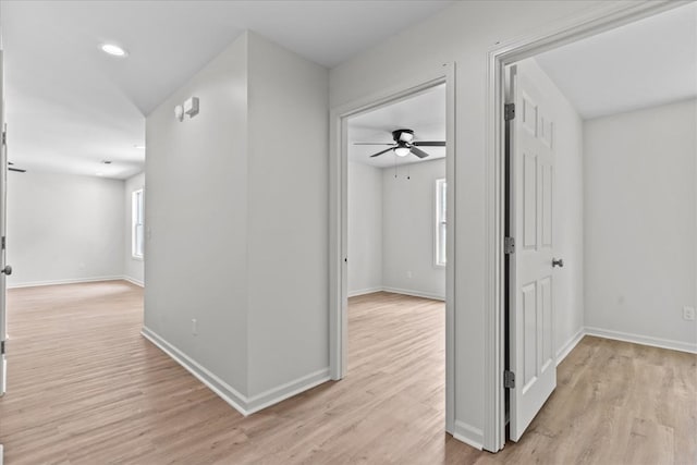 1182 N N Park Ave, Dothan, AL 36303 - hallway featuring light wood finished floors and recessed lighting