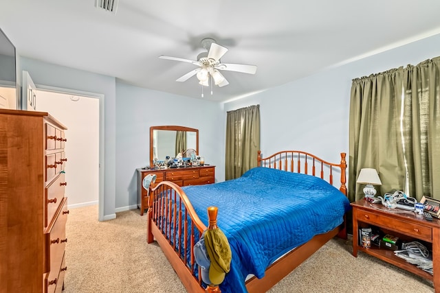 706 W Roxbury Rd, Dothan, AL 36305 - bedroom with carpet flooring and ceiling fan