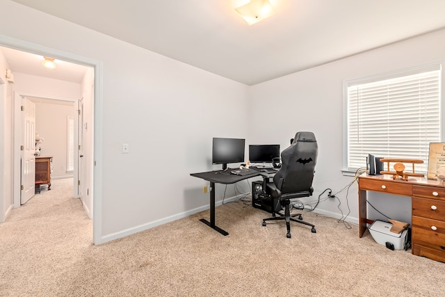 706 W Roxbury Rd, Dothan, AL 36305 - carpeted home office featuring baseboards