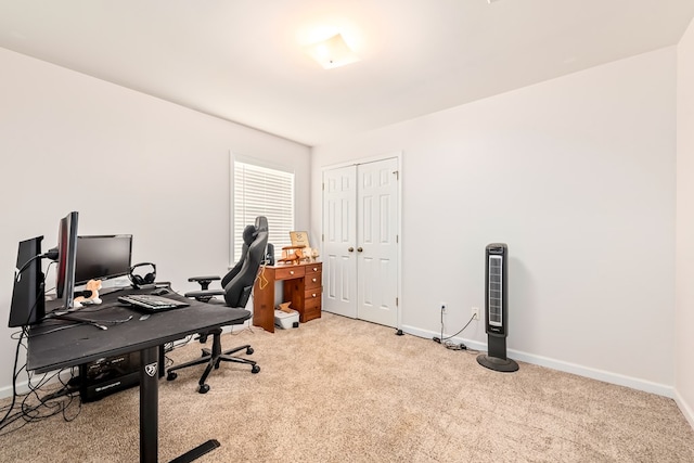 706 W Roxbury Rd, Dothan, AL 36305 - carpeted home office featuring baseboards