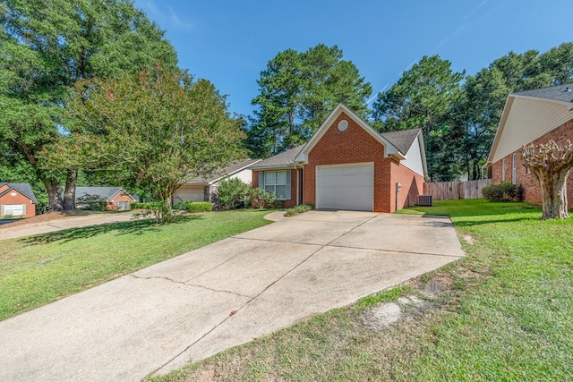 706 W Roxbury Rd, Dothan, AL 36305 - ranch-style house featuring brick siding, a garage, and concrete driveway