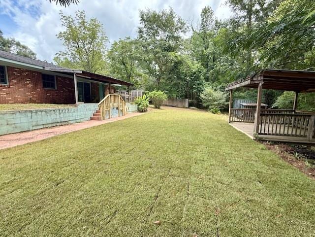 171 Merrydell Dr, Ozark, AL 36360 - view of grassy yard
