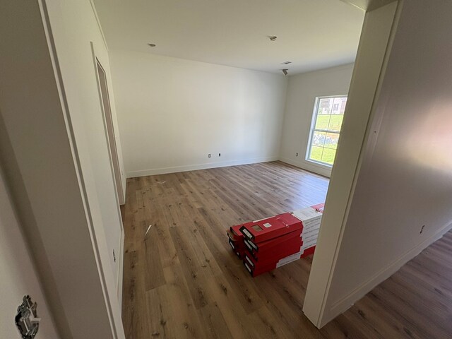 317 Old Village Rd, Ozark, AL 36360 - empty room with light wood-type flooring and baseboards