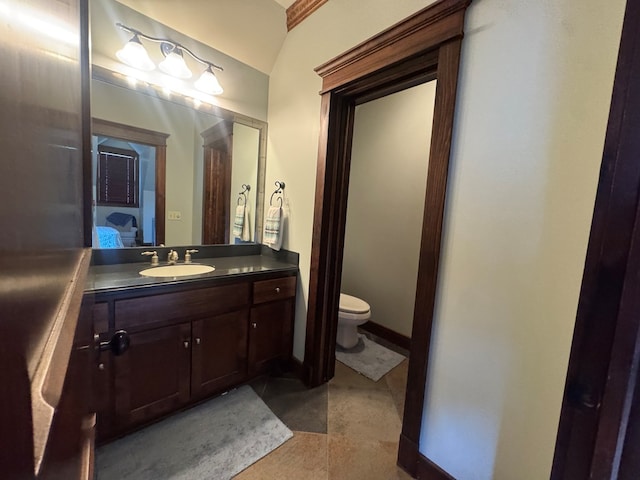 2837 Woodham Rd, Dothan, AL 36303 - bathroom with vanity and toilet