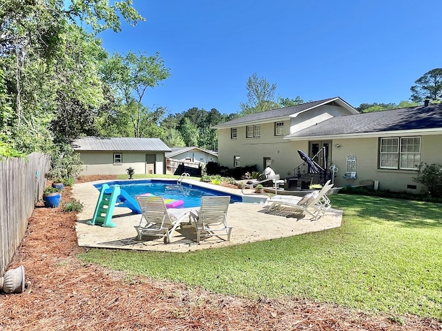 1503 Buena Vista Dr, Dothan, AL 36303 - view of pool featuring a patio