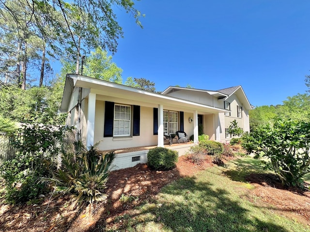 1503 Buena Vista Dr, Dothan, AL 36303 - single story home featuring a porch and crawl space