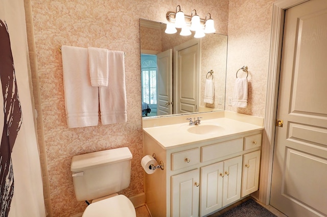 221 Asphodel Dr, Dothan, AL 36303 - bathroom with toilet and vanity