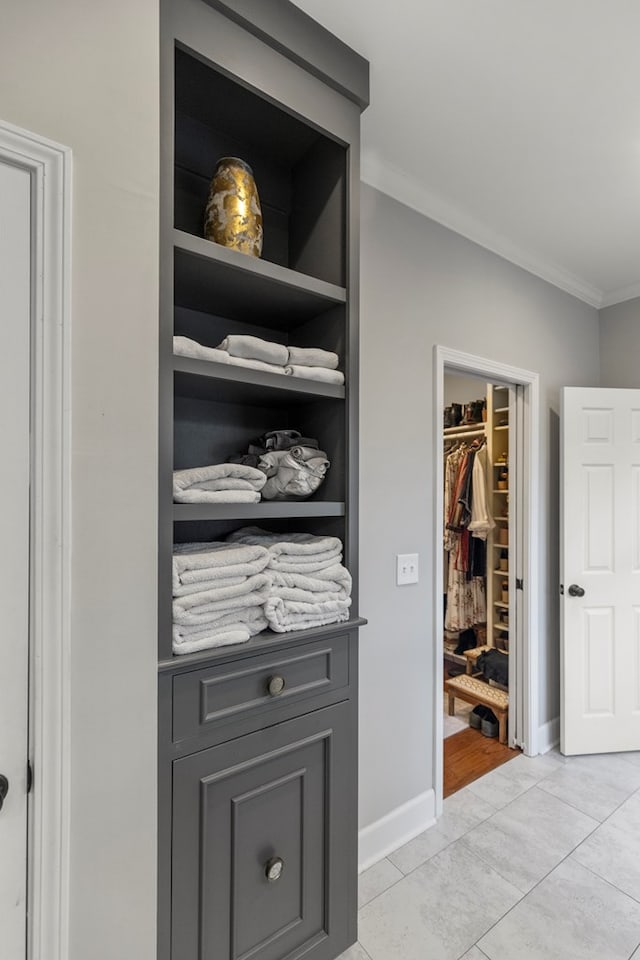 view of closet