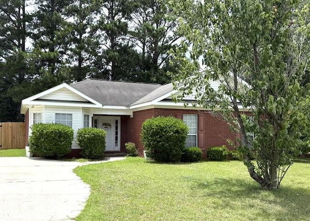 291 Nomad Cir, Kinsey, AL 36303 - ranch-style house featuring brick siding and a shingled roof
