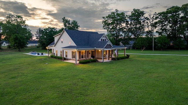 208 Reardon, Rehobeth, AL 36301 - rear view of property featuring a lawn and a porch